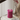 Deluxe Homeart LED Bloklys Ø 7,5 x 10 cm Magenta LED bloklys 4