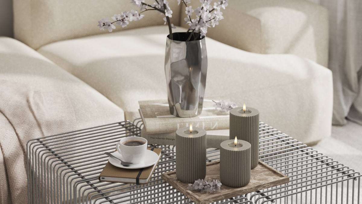 Naturlig tro LED Form med Wetlook ™ Design