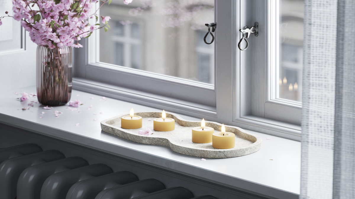 Praktisk tidtakerfunksjon til din LED Jumbo fyrlys