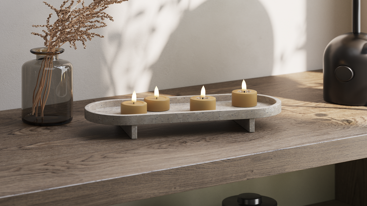 Naturlig tro LED Jumbo Fire FAD Light with Wetlook ™ Design