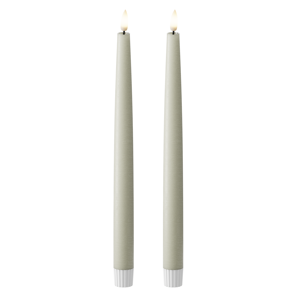 LED Crown valgusti 2 tk, Ø 2,2 x 29 cm Salveiroheline