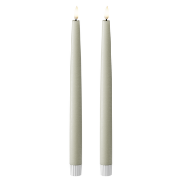 LED Crown valgusti 2 tk, Ø 2,2 x 29 cm Salveiroheline