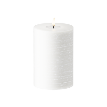 LED blokové světlo WetLook Ø 10 x 15 cm Bílá