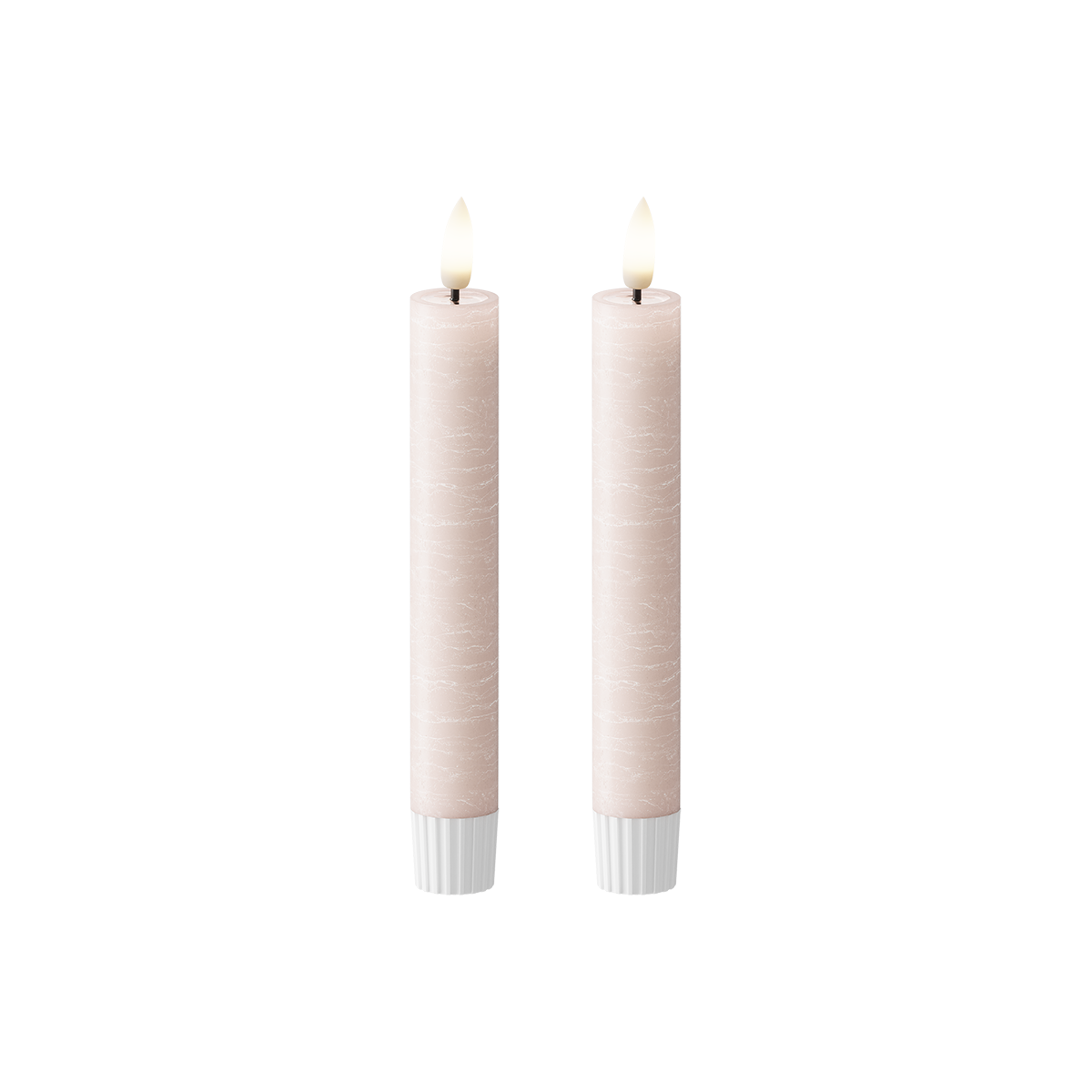 LED korunkové světlo WetLook Ø 2,2 x 18,5 cm Růžové