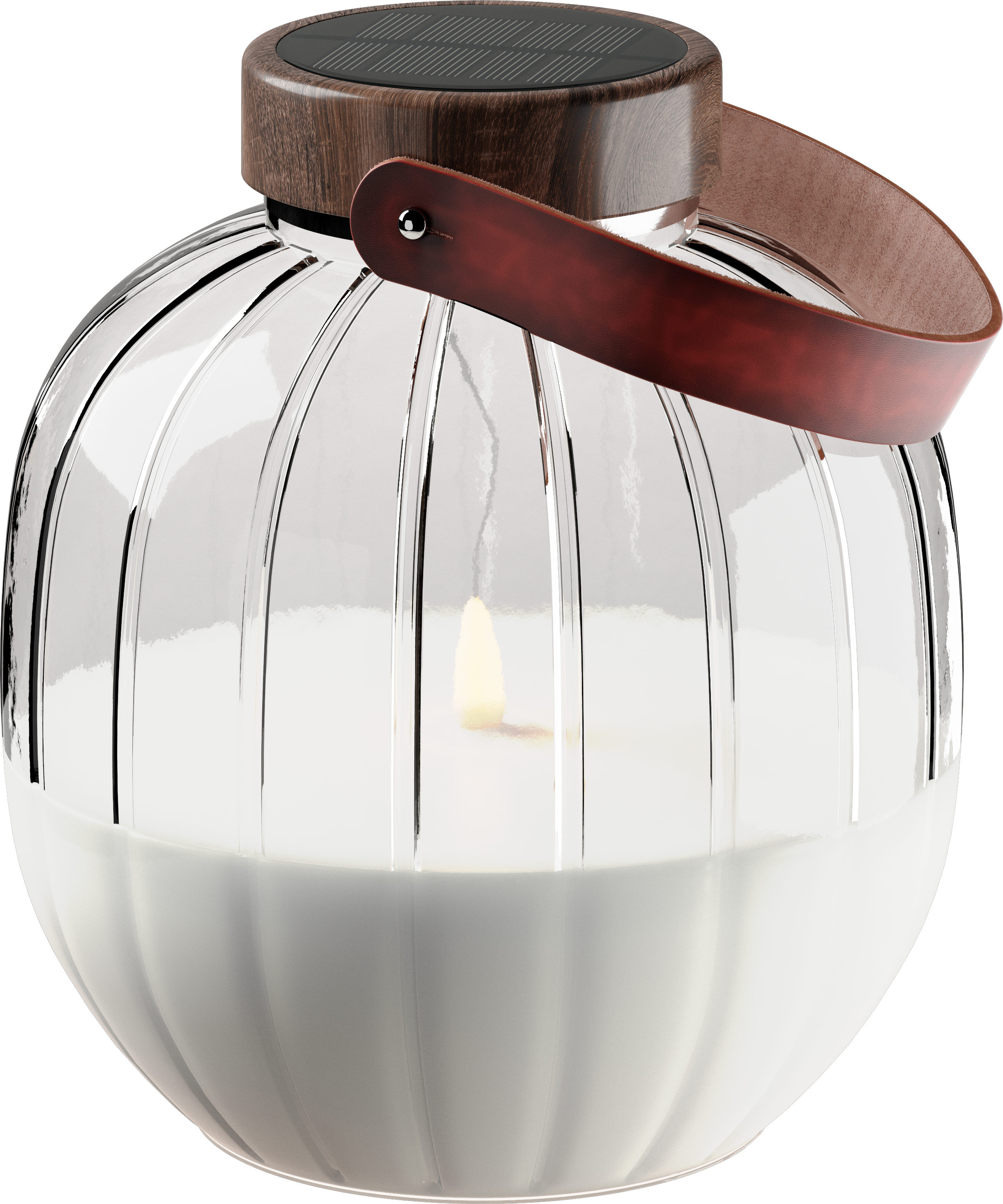 Deluxe Homeart LED Glas Lanterne 20cm LED lanterner 6