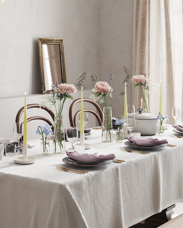 Primavera Vela afilada pacote 38 cm (4 unid.)