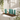 Deluxe Homeart LED bloklys pakke - Jade grøn - 2x 7,5 x 20 | 2x 10 x 20 cm pakke 2