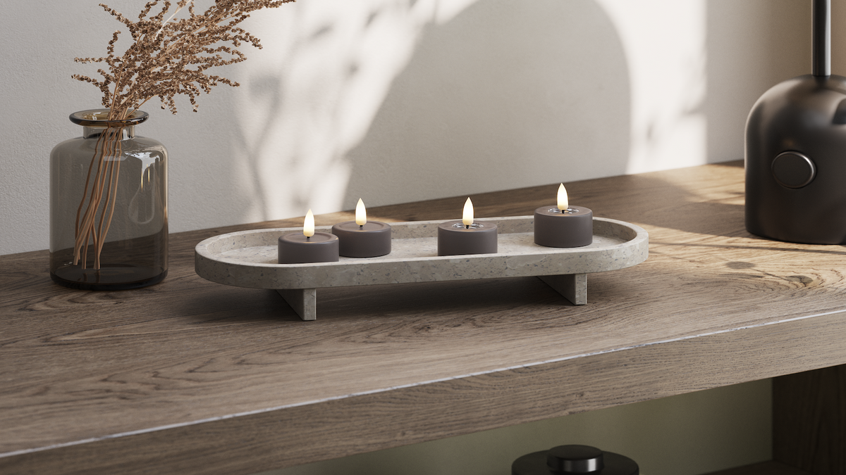 Naturlig tro LED Fyrtårn med Wetlook ™ Design