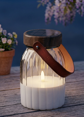 LED Glasslykter 17cm